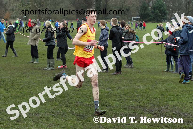 Senior boys, 2020 New Balance English Schools Champs., Sefton Park, Liverpool. Photo: David T. Hewitson/Sports for All Pics